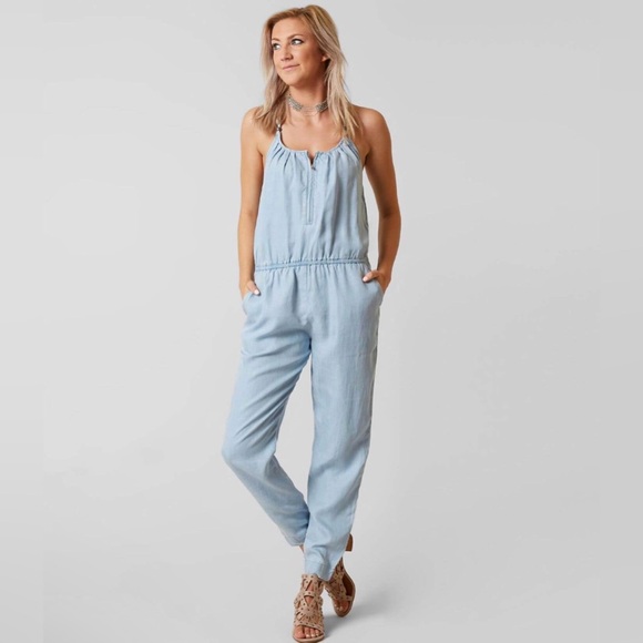 Guess Pants - Guess Chambray Romper